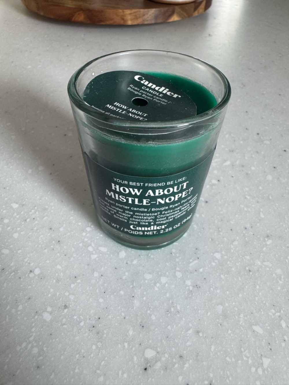 Candier 'How About Mistle-Nope?' Scented Candle
